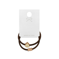 Набор резинок для волос в форме кленового листа 2 шт