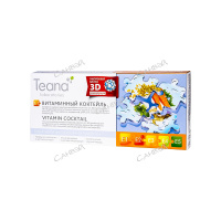 Teana Сыворотка ампульная для лица Е1 Витаминный коктейль 10х2 мл