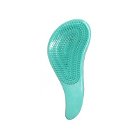 Расческа-тизер с ручкой в форме волны разноцветная 18,5x7,5см