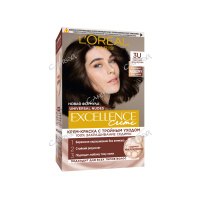 L'Oreal Paris Крем-краска для волос Excellence Nudes тон 3U темно-каштановый 192 мл