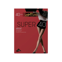 Omsa Женские колготки с шортиками Super 40 den Nero размер M