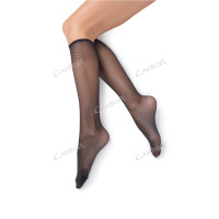 Minimi Женские гольфы Tulle nero единый размер 1 пара