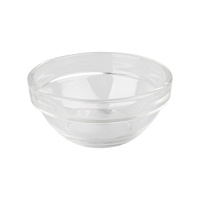 Салатник Chef's стеклянный прозрачный 6 см