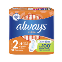 Always Прокладки гигиенические Ultra Normal 10 шт