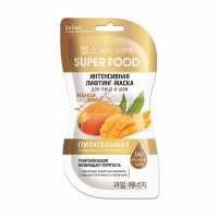 Skin Shine Лифтинг-маска для лица и шеи Super Food Интенсивная Манго 2x7 мл