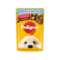 Pedigree Корм влажный для щенков Говядина 85 гр