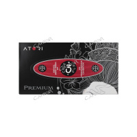 Atori Бумажные салфетки Premium Black трехслойные 170 шт