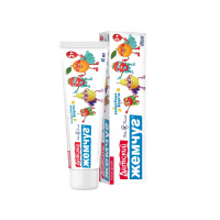 Новый Жемчуг Зубная паста детская Волшебные фрукты 50 мл