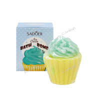 Sadoer Бомбочка для ванны Ice cream желто-синяя 100 г