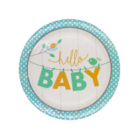 Набор тарелок Baby 10шт 18см /Арт-JL-R-469/560629/MU