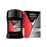 Рексона Men Антиперспирант стик Клиникал Защита и уверенность, защита 96 часов 50 мл