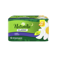 Naturella Прокладки гигиенические Classic Night 6 шт