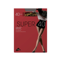 Omsa Женские колготки с шортиками Super 40 den Fumo размер M