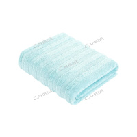 Verossa Полотенце махровое для рук 50х90 см Stripe Нежно-голубой 500 г/м2