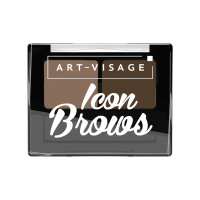 Art-Visage Тени для бровей Icon Brows тон 101 Светло-коричневый 3,6 г