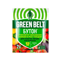 Грин Бэлт Бутон Удобрение Для томатов,перцев,баклажанов, стимулирует образование завезей и рост плодов, 2 г