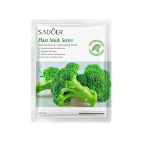 Sadoer Тканевая маска для лица Plant mask series с брокколи 25 г