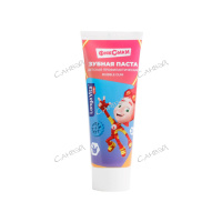 Longa Vita Зубная паста Фиксики детская бабл гам 3+ 75 г