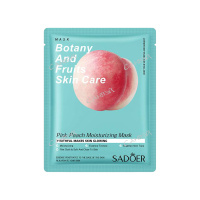 Sadoer Тканевая маска для лица Botany&fruits skin care с экстрактом персика 25 г
