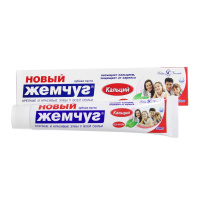 Новый Жемчуг Зубная паста с Кальцием 50 мл