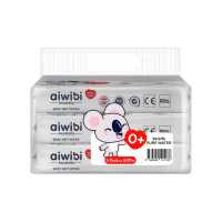 Aiwibi Влажные салфетки детские для всех типов кожи (0+) 3 уп/80 шт
