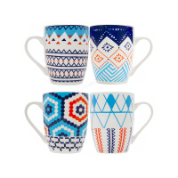 Кружка Мэйли керамическая с узорами 320 мл