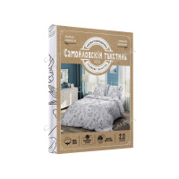 Самойловский Текстиль Комплект постельного белья 1.5 спальный Утро-1 4 предмета Бязь