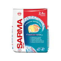 Sarma Порошок для стирки Актив Горная свежесть универсальный 2,4 кг