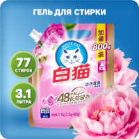 Whitecat Гель для стирки с экстрактом розы 3,1 кг