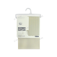 GreenTime Штора для ванной Бело-бежевая 180x180 см