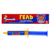 Домовой Прошка Гель от тараканов Тройной Удар 15 г