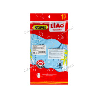 Перчатки д/уборки Liao (L) универс. латекс микс 1 пара / 120шт / H130022-L / 703140