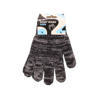 GreenTime Мочалка-перчатка для душа Body Wash Men 1 пара 8х14 см