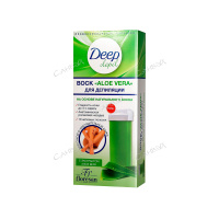 Floresan Восковые полоски для депиляциии Aloe Vera с экстрактом алое-вера 10 шт