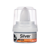 Silver Крем для обуви для гладкой кожи с аппликатором Черный 50 мл