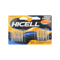 Hicell Батарейки алкалиновые 1,5V тип AAA 8 шт