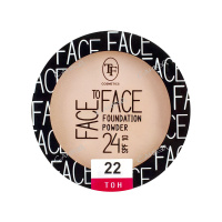 Триумф Face To Face пудра компактная 13г фарфоровый т.22 / 12шт / СТР20-22 / 435944