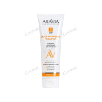Aravia Шампунь для сухих волос Lab Extra Nourishing питательный с маслом аргана 250 мл
