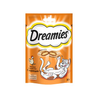 Dreamies Лакомство для кошек Подушечки с курицей 30 гр
