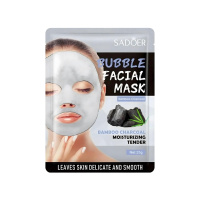 Sadoer Тканевая маска для лица Bubble с бамбуковым углем 25 г