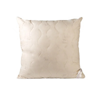 Экотекс Подушка Золотое руно, бежевая 68х68 см