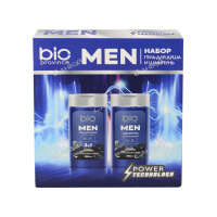 Bioprovince Men Набор подарочный Бодрость и свежесть гель для душа 250 мл + шампунь 250 мл