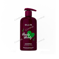 Ollin BEAUTY FAMILY шампунь увлаж.,питан. д/всех тип.волос экстр.авокадо флакон 1шт 500мл / шт / 773