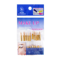 TF Cosmetics Triumph Набор двусторонних аппликаторов для теней золотые 7 см 10 штук