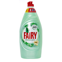Fairy Гель для мытья посуды Нежные руки Чайное дерево и мята 900 мл