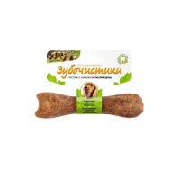 Зубочистики Лакомство для собак средних пород Косточка с кальцием со вкусом курицы 35 г