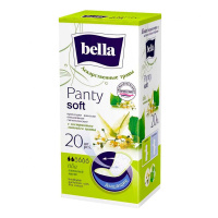 Bella Прокладки ежедневные Panty Soft с эктрактом липового цвета 20 шт