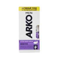 Arko Крем после бритья увлажняющий мужской Sensitive для чуствительной кожи 50 мл