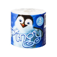 Pingy Туалетная бумага трехслойная белая 10x13 см 30 м