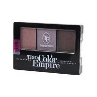 Триумф Trio Empire Color тени компактные д/век матов. пласт/фл 3цвет. бежевые т311 / 216шт / CTE22-3